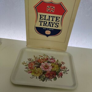  tableware tray O-Bon Britain production ELITE TRAYS Vintage 