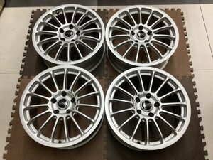 ★O.Zレーシング　17×7J+45　PCD114.3/5HエクストレイルアルファードヴェルファイアハリアーエスティママークＸなどオススメ★