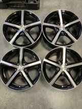 ▼中古　マナレイ　ユーロスピード　17×7J+55　114.3/5H　ヴェゼルオデッセイレヴォーグレガシィアウトバック等に_画像1