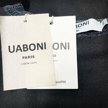 ★★最高峰EU製＆定価5万◆UABONI*Paris*セーター*ユアボニ*パリ発◆カシミヤ100％ 裏起毛 防寒 保温 高級刺繍 シンプル カジュアル L/48_画像10