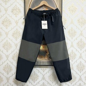 人気EU製＆定価5万◆UABONI*Paris*スウェットパンツ*ユアボニ*パリ発◆高級 速乾 薄手 ゆったり マグネットバックルベルト ボトムス 夏 M