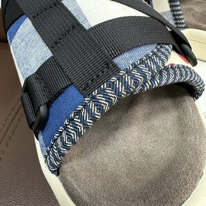 新品未使用 参考定価6万 VISVIM ビズビム CHRISTO COLLAGE クリスト 靴 サンダル スリッパ シューズ John Mayer サイズMの画像7