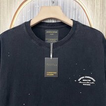 定価2万★christian milada・ミラノ発・半袖Tシャツ★個性 快適 薄手 ゆったり プルオーバー スウェット トップス アメカジ 定番 夏 XL/50_画像3