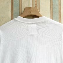 上級 定価2万 FRANKLIN MUSK・アメリカ・ニューヨーク発 半袖Tシャツ 快適 吸湿 遊び心 可愛い トップス スウェット カットソー サイズ1_画像4