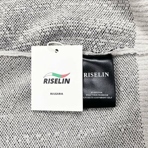 上級 ヨーロッパ製※定価5万◆ブルガリア発※RISELIN セーター ミンク/カシミヤ混 ソフト 毛足 ニット 暖かい 快適 スウェット 秋冬 L/48の画像8