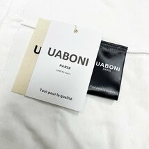 定番EU製＆定価2万◆UABONI*Paris*半袖Tシャツ*ユアボニ*パリ発◆上質 快適 通気 サンタクロース 遊び心 カットソー スウェット 夏 M/46_画像9