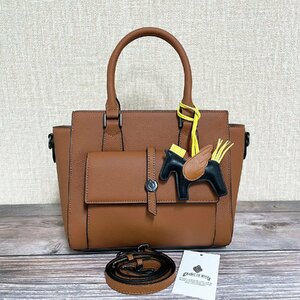  new work handbag regular price 12 ten thousand FRANKLIN MUSK* America * New York departure top class cow leather leather 2way shoulder .. stylish casual commuting lady's 