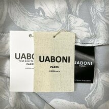 個性EU製＆定価3万◆UABONI*Paris*アロハシャツ*フランス*パリ発◆高級 薄手 快適 総柄 半袖 開襟シャツ おしゃれ カジュアル 2XL/52サイズ_画像9