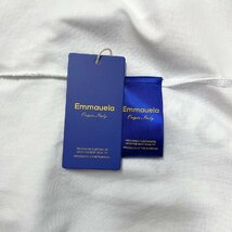 人気・半袖Tシャツ 定価2万◆Emmauela・イタリア・ミラノ発◆コットン100％ 快適 高級 通気 おしゃれ 菊 スウェット カットソー トップス52_画像9