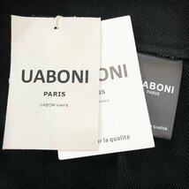 ★★個性EU製＆定価5万◆UABONI*Paris*トレーナー*ユアボニ*パリ発◆米国産コットン100％ 暖か カシューナッツ柄 プルオーバー レジャー M_画像9