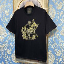 定価2万★christian milada・ミラノ発・半袖Tシャツ★コットン100％ 上品 薄手 吸汗速乾 通気 ユニコーン スウェット 男女兼用 M/46サイズ_画像9