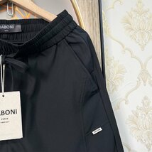 上級EU製＆定価3万◆UABONI*Paris*ショートパンツ*ユアボニ*パリ発◆薄手 耐久 通気性 ゆったり 吸汗速乾 無地 ボトムス スポーティ XL/50_画像7