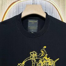 定価2万★christian milada・ミラノ発・半袖Tシャツ★コットン100％ 上品 薄手 吸汗速乾 通気 ユニコーン スウェット 男女兼用 M/46サイズ_画像4