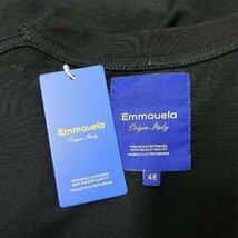 絶賛・半袖Tシャツ 定価2万◆Emmauela・イタリア・ミラノ発◆高級 快適 伸縮性 ロック ストリート ゆったり 男女兼用 定番 M/46サイズ_画像8