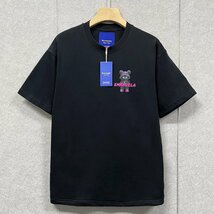 人気・半袖Tシャツ 定価2万◆Emmauela・イタリア・ミラノ発◆高級コットン100％ 個性 通気 クマ ポップ トップス スウェット 街着 夏2XL/52_画像2