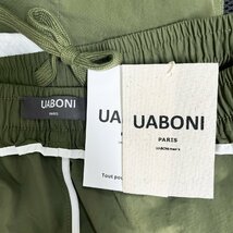 人気EU製＆定価3万◆UABONI*Paris*ショートパンツ*ユアボニ*パリ発◆上質 薄手 通気 涼しい 無地 短パン ハーフパンツ 日常 スポーツ XL/50_画像8