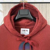 超人気EU製＆定価4万◆UABONI*Paris*パーカー*ユアボニ*パリ発◆綿100％ 上品 厚手 保温 防寒 裏起毛 グラデーション アメカジ M/46サイズ_画像3