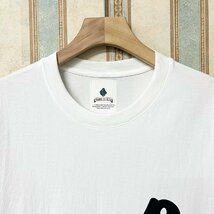 定番 定価2万 FRANKLIN MUSK・アメリカ・ニューヨーク発 半袖Tシャツ 薄手 通気 ゆったり 定番 英字柄 お洒落 カットソー シンプル サイズ4_画像4