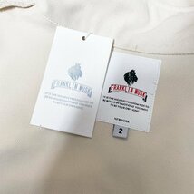 個性 定価7万 FRANKLIN MUSK・アメリカ・ニューヨーク発 上下セット 快適 薄手 ハーフシップ 半袖Tシャツ ショートパンツ ゴルフ サイズ3_画像10