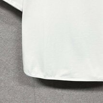 上級ヨーロッパ製※定価2万◆ブルガリア発※RISELIN 半袖Tシャツ 綿100％ 爽やか 薄手 快適 無地 モノトーン トップス スウェット 夏 2XL_画像6