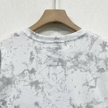 個性ヨーロッパ製※定価2万◆ブルガリア発※RISELIN 半袖Tシャツ 人気 コットン100% キラキラ 英字 蝶 ラインストーン アメカジ 街着 M/46_画像5