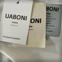 ★★最高級EU製＆定価4万◆UABONI*Paris*トレーナー*ユアボニ*パリ発◆米国産コットン100％ 長袖 ピクセル レトロ リラックス 日常着 L/48_画像9