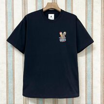 個性 定価2万 FRANKLIN MUSK・アメリカ・ニューヨーク発 半袖Tシャツ 通気吸汗 快適 楽ちん プリント オシャレ スウェット カットソー 夏 2_画像2