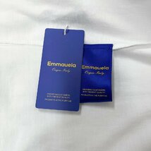 上品・半袖Tシャツ 定価2万◆Emmauela・イタリア・ミラノ発◆コットン100％ 通気 薄手 吸汗 個性 スウェット プルオーバー メンズ 夏服 46_画像9