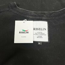 個性ヨーロッパ製※定価2万◆ブルガリア発※RISELIN 半袖Tシャツ 薄手 快適 ウオッシュ加工 ストリート ビィンテージ ゆったり オシャレ L_画像9