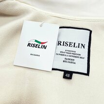 高級ヨーロッパ製※定価7万◆ブルガリア発※RISELIN ジャケット 上品 ソフト 伸縮性 快適 暖かい 防風 切替 シンプル アメカジ 街着 XL/50_画像9