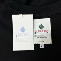 定番 定価2万 FRANKLIN MUSK・アメリカ・ニューヨーク発 半袖Tシャツ 上質 通気 快適 モノグラム アメカジ ベアブリック/Bearbrick サイズ2_画像8