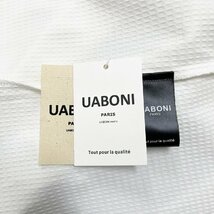 個性EU製＆定価6万◆UABONI*Paris*ジャケット*ユアボニ*パリ発◆上品 薄手 速乾 立体感 人気 ストリート アウター カジュアル 春夏 M/46_画像10