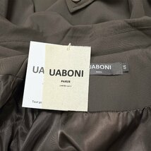 高級EU製＆定価6万◆UABONI*Paris*ジャケット*ユアボニ*パリ発◆上品 防風 洗練 オシャレ 無地 個性 紳士 メンズ ビジネス 通勤 日常 L_画像9