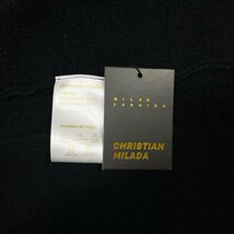 定価5万★christian milada・ミラノ発・カーディガン★上質 ミンク混 高級 ニット 保温 無地 長袖 ミニマル ユニセックス 普段着 XL/50_画像8