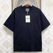 個性EU製＆定価2万◆UABONI*Paris*半袖Tシャツ*ユアボニ*パリ発◆コットン100％ 薄手 伸縮性 ストリート カットソー シンプル メンズ 夏 M_画像1