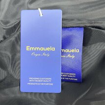 個性・スタジャン 定価7万◆Emmauela・イタリア・ミラノ発◆高級カシミア 防風 サガラ刺繍 スパンコール ブルゾン アメカジ ストリート L_画像10