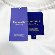 上品・トレーナー 定価4万◆Emmauela・イタリア・ミラノ発◆コットン100％ 快適 ソフト 個性 クマ 英字 ストリート トップス 日常 XL/50_画像8