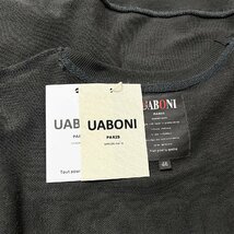 上級EU製＆定価4万◆UABONI*Paris*トレーナー*ユアボニ*パリ発◆綿100％ 快適 頑丈 オシャレ カットソー トップス 定番 日常 春 M/46サイズ_画像10