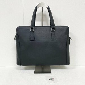  high class Europe made * regular price 13 ten thousand * BVLGARY a departure *RISELIN briefcase high class cow leather leather black ko pattern business bag stylish commuting business 