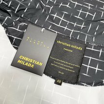 定価7万★christian milada・ミラノ発・上下セット★上品 薄手 軽量 頑丈 総柄 半袖シャツ ショートパンツ シック レジャー メンズ 夏 XL_画像10