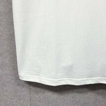 人気・半袖Tシャツ 定価2万◆Emmauela・イタリア・ミラノ発◆コットン100％ 快適 高級 通気 おしゃれ 菊 スウェット カットソー トップス M_画像5