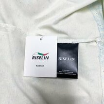 個性ヨーロッパ製※定価2万◆ブルガリア発※RISELIN 半袖Tシャツ 上質綿100％ 薄手 お洒落 ゆったり キラキラ ラインストーン ストリート L_画像9