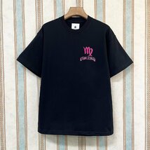 個性 定価2万 FRANKLIN MUSK・アメリカ・ニューヨーク発 半袖Tシャツ 薄手 快適 通気 イラスト カットソー レジャー ユニセックス 夏 3_画像2