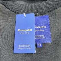 人気・トレーナー 定価4万◆Emmauela・イタリア・ミラノ発◆綿100% 上質 薄手 バラ ロゴ トップス スタイリッシュ 男女兼用 秋冬 XL/50_画像7