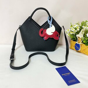 ..* handbag regular price 12 ten thousand *Emmauela* Italy * milano departure * high class cow leather original leather smaller shoulder bag tei Lee clean .2way