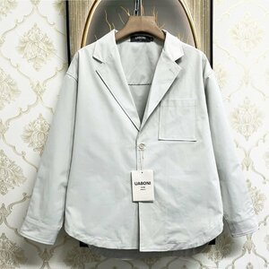  high grade EU made & regular price 6 ten thousand *UABONI*Paris* jacket *yuaboni* Paris departure * high class .. speed . outer tailored jacket simple gentleman commuting XL