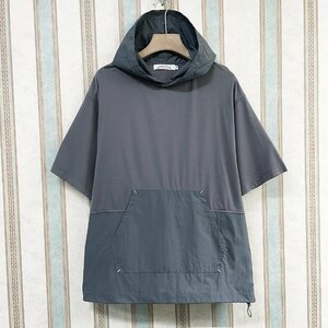 new work regular price 2 ten thousand FRANKLIN MUSK* America * New York departure short sleeves Parker ventilation thin speed . unusual material switch plain pull over tops summer size 3