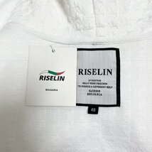 定番ヨーロッパ製※定価4万◆ブルガリア発※RISELIN パーカー 上品 通気 千鳥格子柄 個性 トップス プルオーバー ユニセックス 春 M/46_画像9