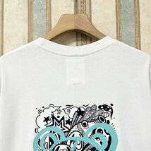 定番 定価2万 FRANKLIN MUSK・アメリカ・ニューヨーク発 半袖Tシャツ 吸汗速乾 薄手 個性 丈夫 遊び心 お洒落 人気 日常 サイズ4_画像4