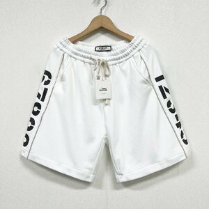 上品ヨーロッパ製※定価3万◆ブルガリア発※RISELIN ショートパンツ 上質 綿100％ 吸汗 ゆったり ハーフパンツ アメカジ スポーツ 夏 L/48